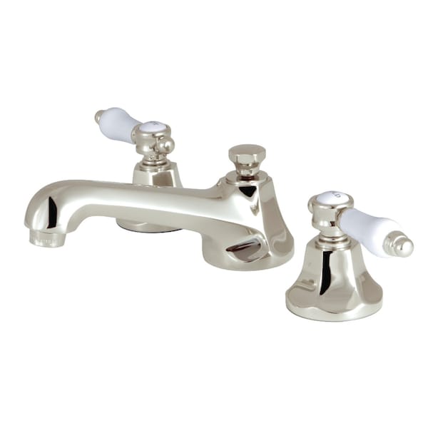 KS4466BPL Bel-Air 8" Widespread Bathroom Faucet, Polished Nickel